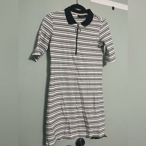 90s style stripped dress